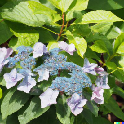 Tellerhortensie Bluebird 3ltr. Topf