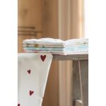 Geschirrtuch 47x70 cm Beige Baumwolle Zitronen Küchentuch