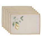 Tischset (Set 6 Stück) 48x33 cm beige