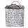 Blumentopf 3er Set 20x20x24 cm Grau Braun Metall Blumentopf