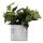 Blumentopf 3er Set 20x20x24 cm Grau Braun Metall Blumentopf