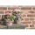 Blumentopf Ø 23x21 cm grau Stein