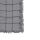 Plaid 125x150 cm Grau Baumwolle Streifen Decke