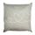 Kissenbezug 45x45 cm Beige Grün Polyester Herzen Dekokissen